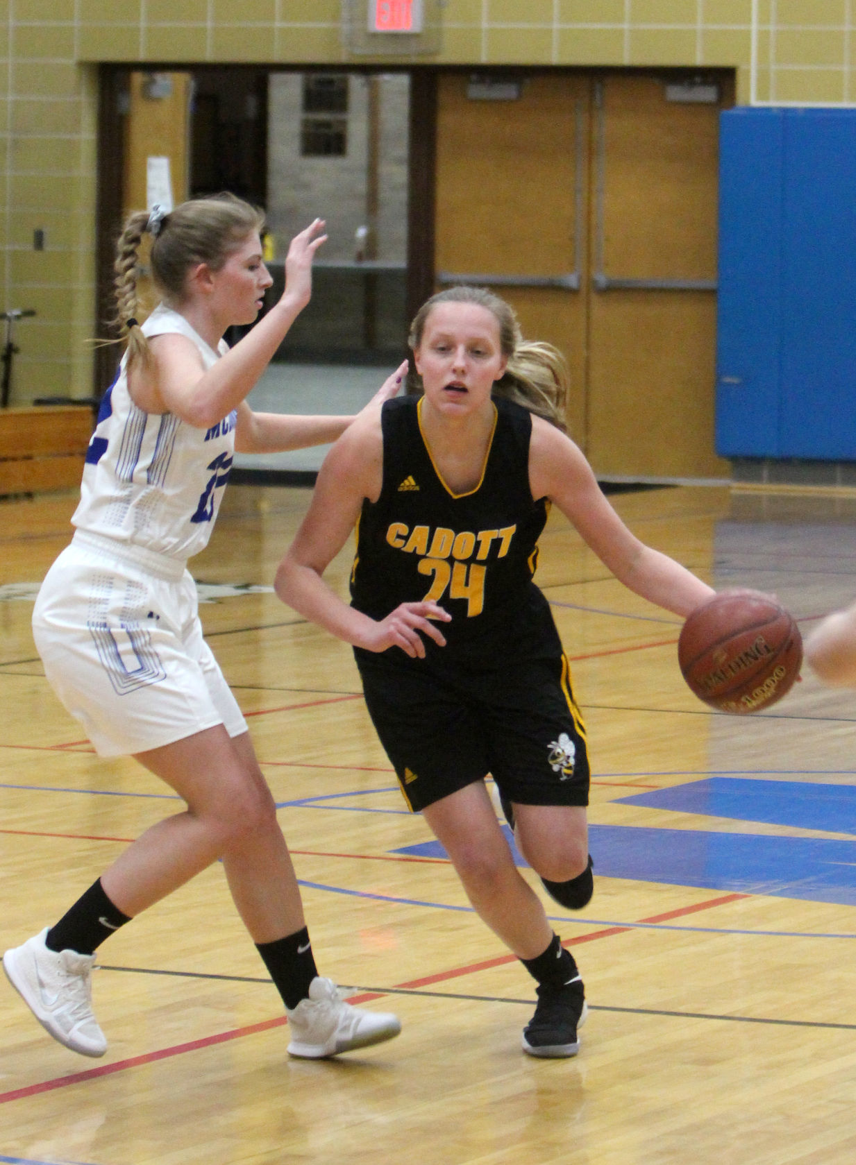 Cadott at McDonell girls basketball 1-3-19